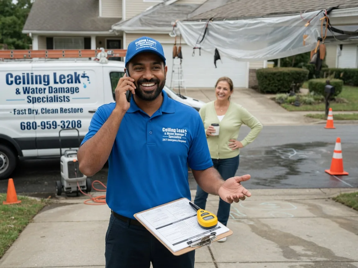 Ceiling Leak Cleanup Rushville, IL FAQs